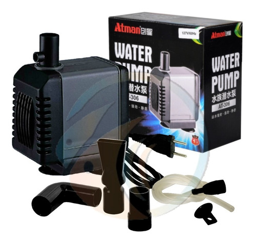 Bomba Para Aquario Ou Lago Atman At306 - 2000 L/ H - 220 V 220v