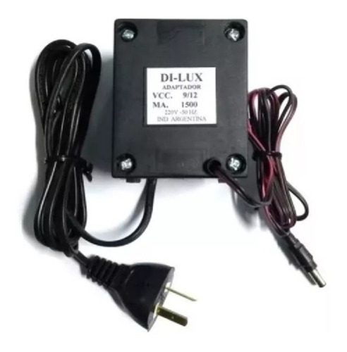 Fuente Dilux P/ Teclado Yamaha 9/12v 1.5a Transformador