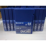Kit De 10 Fitas Dvcam Sony Pdv-64 N / 96 Min