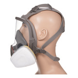 Máscara Antigás Para El Trabajo Facial, Protección Total, Re