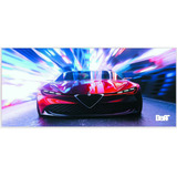 Mouse Pad Gamer Auto Rojo 90x40 Xl Mousepad Pg