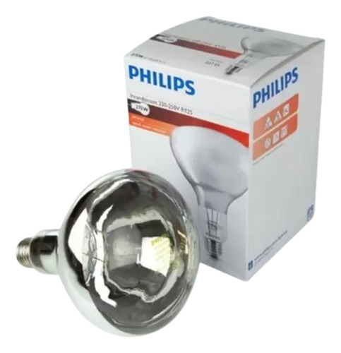 Lâmpada De Secagem Infravermelha 375w 220v Philips