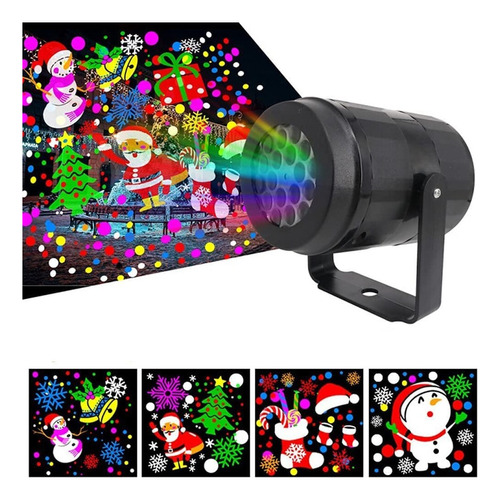 Estágio De Projeção De Projetor A Laser Led De Natal De 16 P