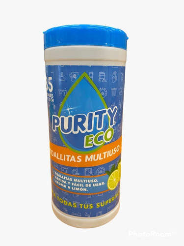 Pack 3 Canister De Toallitas Húmedas Desinf. Purity Eco