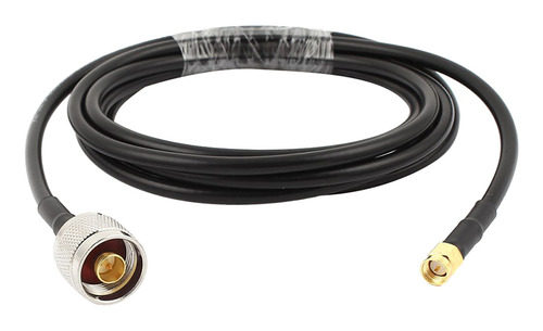 Cable Coaxial Rg58 De Antena Tipo N Macho A Sma Macho De 2 M