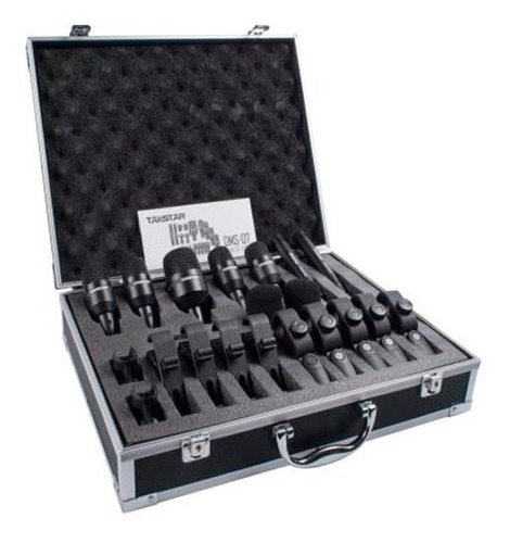 Kit De Microfonos Profesional Para Bateria 7 Piezas Takstar