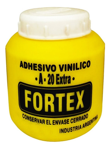 Adhesivo Vinilico Cola Fortex Carpinteria Madera X 1 Kg Color Blanco