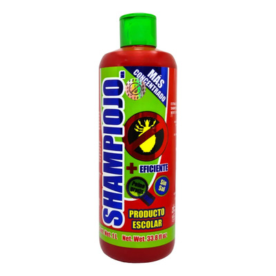 Shampoo para piojos liendres Incredible Shampiojo 1 litro con cepillo | MercadoLibre