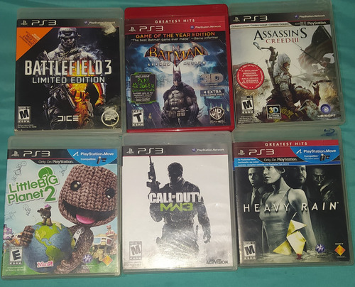 Lote Juegos Ps3 Fisicos