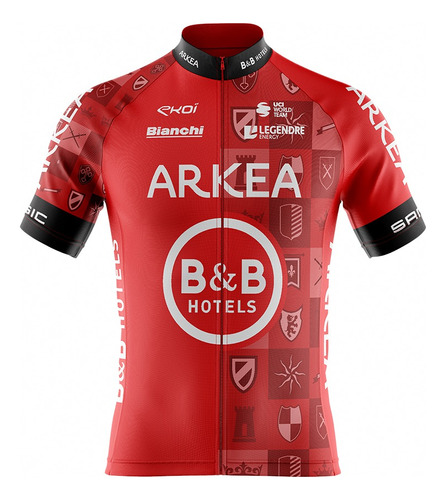 Jerseys Ciclismo Ruta Mtb Arkea 2024 Manga Corta