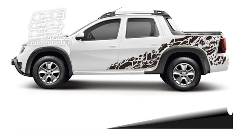 Calco Renault Duster Oroch Skull Calavera Juego