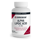 Kirkman - Ácido Alfa Lipoico 25 Mg - 90 Cápsulas - Potente