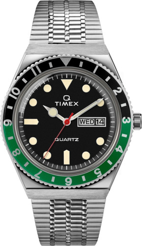 Reloj Timex Hombre Tw2u60900 Q Diver Analogico Sumergible