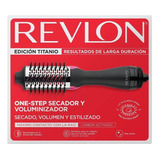 Cepillo Secador Revlon Titanio One Step Oval Voluminizador