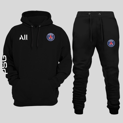 Conjunto Moletom Infantil Psg All Frio Inverno Lançamento