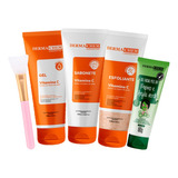 Kit Skin Care Vitamina C Completo C/ Argila E Espatula