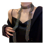 Sexy Collar Diamante Imitación Vendimia Cadena Básico
