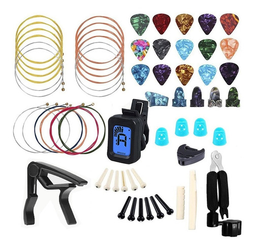 Kit De Accesorios De Guitarra Eléctrica, 60 Unidades