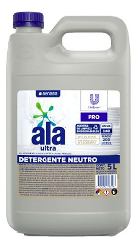 Detergente Ala Ultra Neutro 5 L