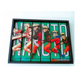 Cuadro Decorativo De Naruto Con Relieve