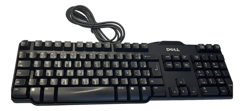 Teclado Dell Mod. Rt7d50 Com Fio Usb C/ç Idioma Português 