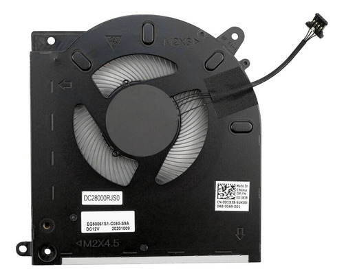 Ventilador Cpu Alienware M15 R3 M15 R4 D1x38 0d1x38