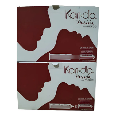 40cajas De Condones Kondo-pasion 100pz Total 4000 Preservats | Envío gratis