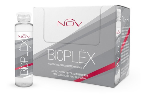 Bio Plex Nov Caja Ampolla X 15 Protector Capilar Tintura 