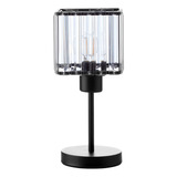 Lámpara De Mesa Led Gamalux Decolamp Faro Cuadrado Cristal