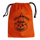 Bolsa De Regalo De Halloween #3 Para Dulces Diseño Calabaza