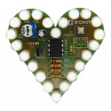 Modulo Led Decorativo Corazon Blanco Dc 4 A 6v