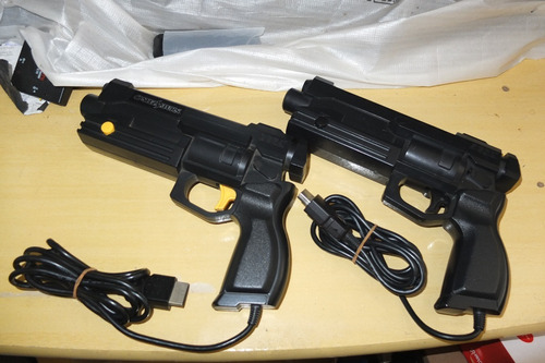 Duas Pistolas Sega Saturn - Light Gun - Virtua Gun