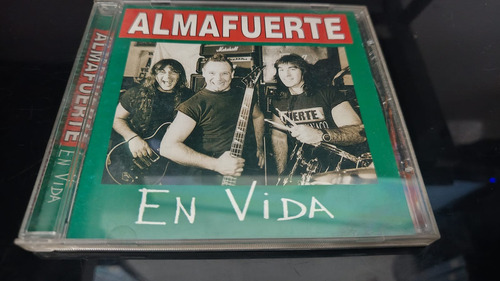 Almafuerte Cd En Vida Cd Original Ricardio Iorio