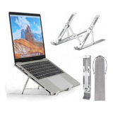 Soporte Base Portatil Laptop En Aluminio Reclinable + Funda 