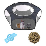 Corralito De Juegos Para Hamster Con Tapa, Grande, Plegable,