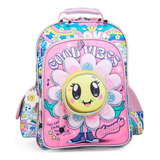 Mochila Jardin Espalda 14 Pulgadas Flower Power Chimola