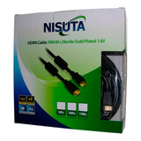 Cable Hdmi 1080p Full Hd 20 Mts Dorados 3d Pc Xbox Ps3 Ps4