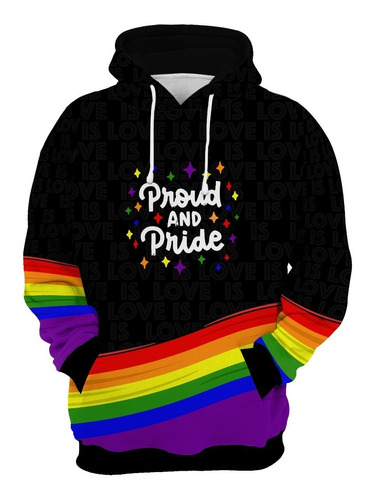  Moletom Blusa Lgbtqia+ Comunidade Lgbt Pride Love Full 303