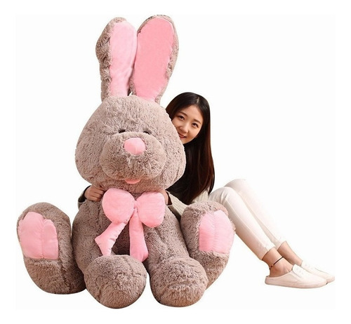 Conejo De Peluche Gigante, Conejito De Peluche Grande De [u]