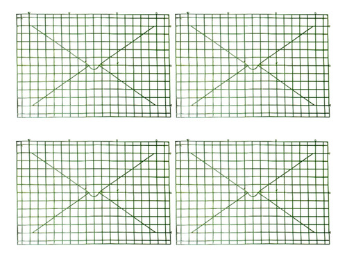 Miupoo Paneles De Rejilla De Flores Artificiales, Marcos De.
