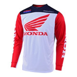 Tricota Jersey Honda Hrc Polera Tld Speed Enduro Moto Xr Crf
