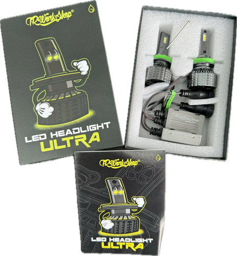 Kit Focos Led H4 H13 9007 Hi/low Canbus Csp Ultra Trworkshop