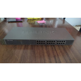 Switch Tp-link Tl-sf1024 10/100 Mbps 24 Portas