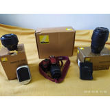 Camara Nikon D3400 Con 3 Lentes