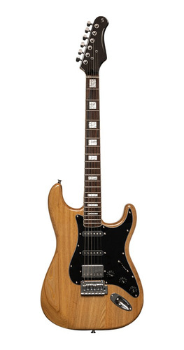 Stagg Ses60 Stratocaster Vintage Hss Guitarra Electrica Nat
