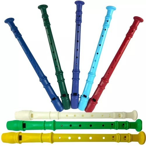 15 Unid Flauta Doce Infantil Brinquedo Barato Prenda Festa