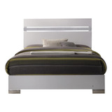 Acme Naima Ii - Cama Queen Panel En Color Blanco