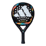 Raqueta De Pádel adidas Adipower Light 3.2 Negra Y Colores En Color Negro/naranja/azul