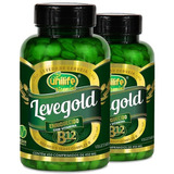 Kit 2 Levegold Levedo Cerveja Com Vitamina B12 Unilife Sabor Sem Sabor