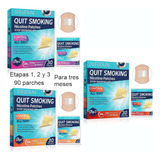 Parche Antismoke Deje De Fumar! 90 Parches Etapa 1, 2 Y  3.